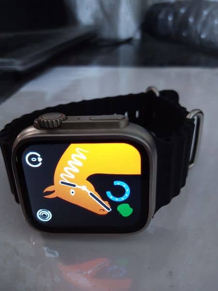 Smart Watch Ultra 8 With Box 1 Straps Free 4