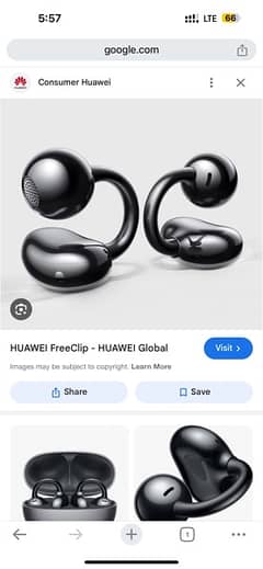 HUAWEI FreeClip Ear Buds 0