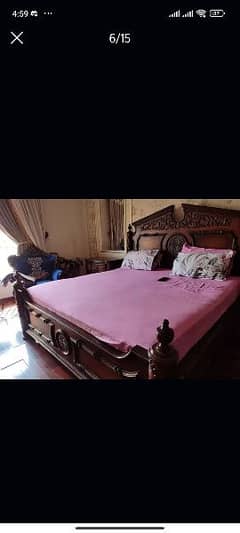sheesham King size bed for sale