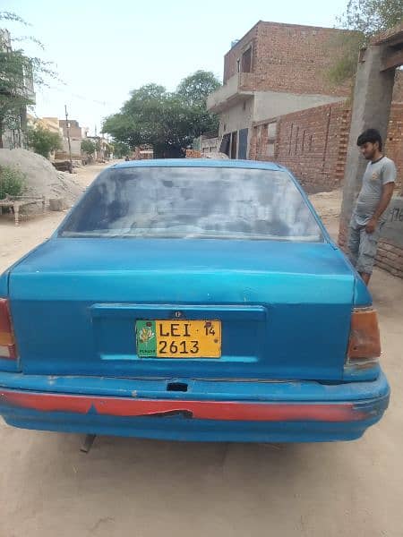 Daewoo Racer 1993 convert to Indus crolla 2