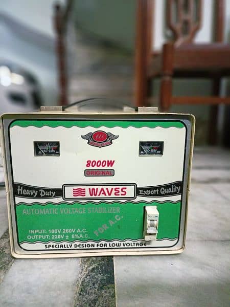 Waves 8000Watts Stabilizer for sale 6
