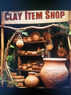 All clay item