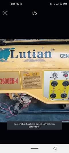 Lutian 3600 watt Generator