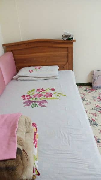 Single bed with Mattress 1