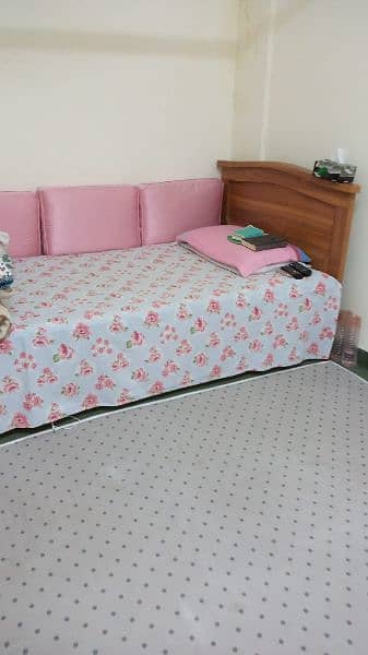 Single bed with Mattress 5