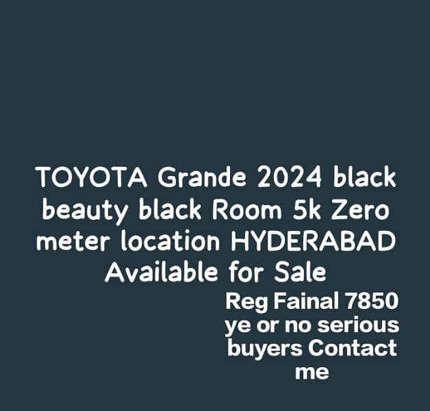 Toyota Altis Grande 2024 0