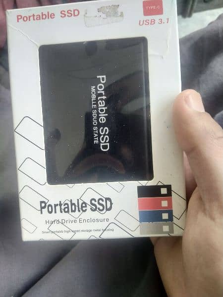 Portable SSD Hard Drive Enclosure 1