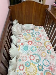 Pure Wooden Baby cot/Baby bed/Sofa