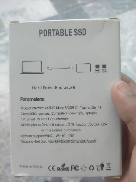Portable SSD Hard Drive Enclosure 3