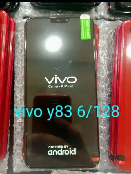 VIVO Y83 RAM 6/128
IPS LCD 6.22" inches Full View display 1