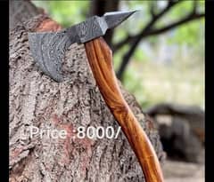 AXES WOOD AND DAMASCUS