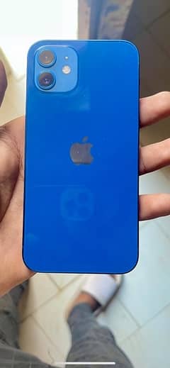 iPhone 12 Non PTA Factory unlock 64gb BH 85% water pack blue colour