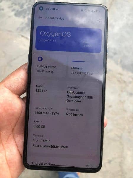OnePlus 9 8/128 Pta Approved 1