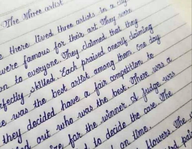 Handwriting Assignment Work. 1
