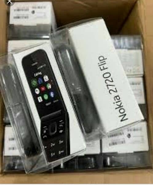 Nokia 2720flip dual sim box pack 2