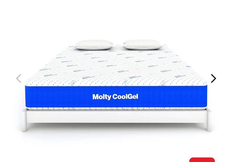 molty foam coolgell mattress 1