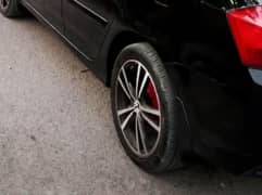 17 inch Alloy Rim with tyre Honda City 0