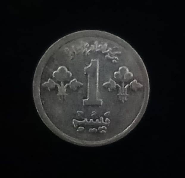 One Paisa, Teddy Paisa antique coin 1
