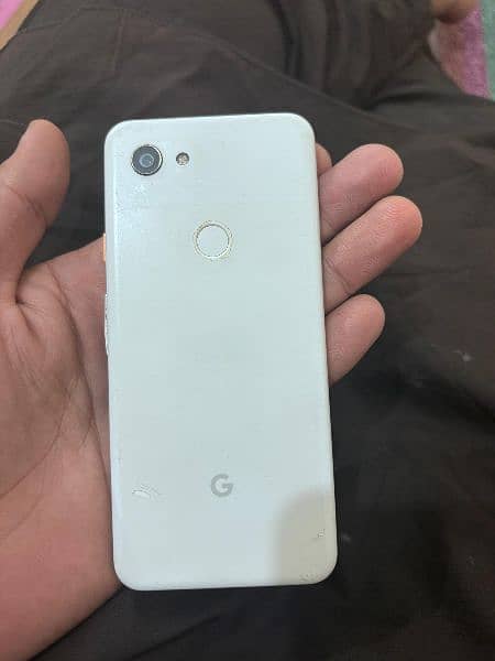 Google pixel 3a with fast charger 2