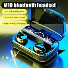 M10 Wireless Bluetooth Headphones LED Display 0