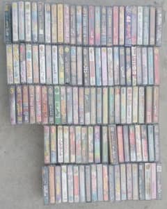 110 cassettes for sale cassettes in good condition with wooden casse