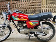 Honda 125cc 1997 model Karachi number WhatsApp 03,44,68,60,819