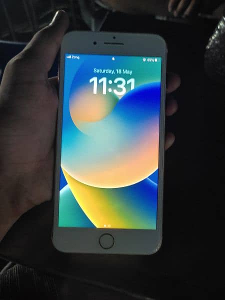 I phone 8 plus golden color PTA approved 64gb condition 10/10 2