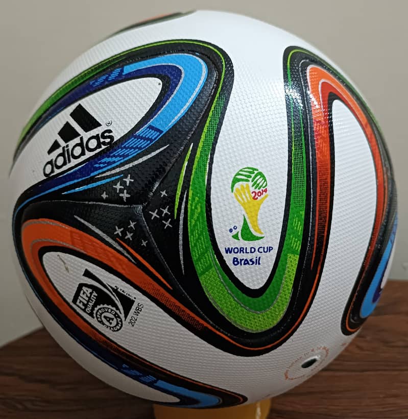 Brazuca 2014 FIFA World Cup Football Soccer Match Ball Hand Stitch 3