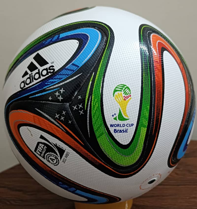 Brazuca 2014 FIFA World Cup Football Soccer Match Ball Hand Stitch 4