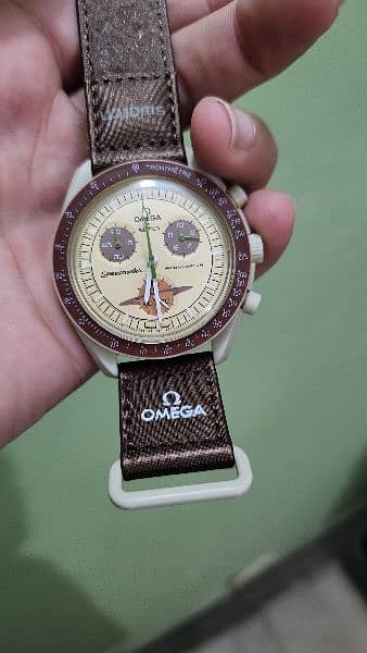 Swatch X Omega Mission to Saturn 1