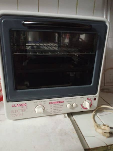 microwave oven and cooking rang 5