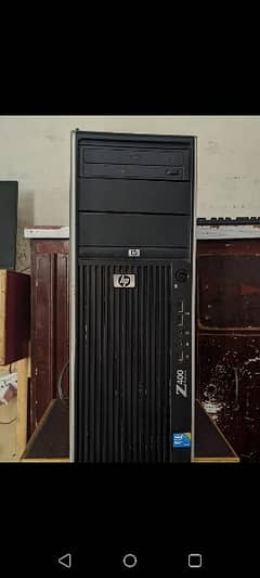 Hp Z400 workstation and gaming PC