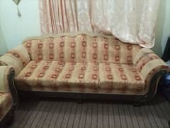 sofa set 3 seater and (1*1 seater( 0