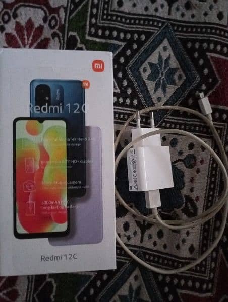 Redmi 12c For sale All accessories Available 6