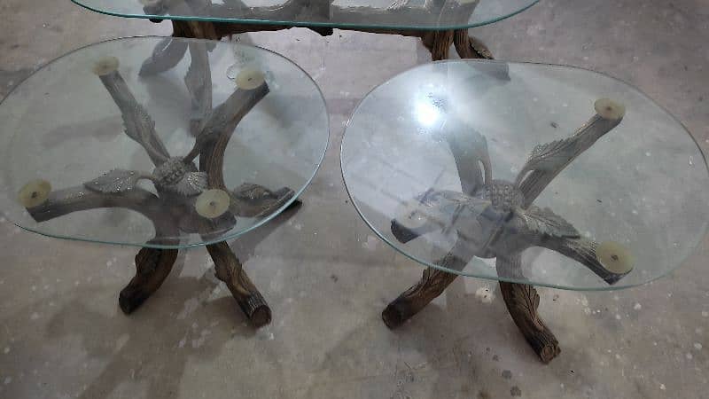 Center Table with 2 side tables 1
