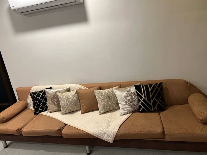 5 seater sofa Solid Wood 3