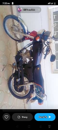 honda cg-125 Out standing condition with special number