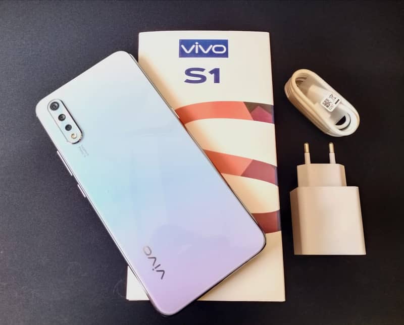 Vivo S1 (8+256)GB PTA with all accessories 0