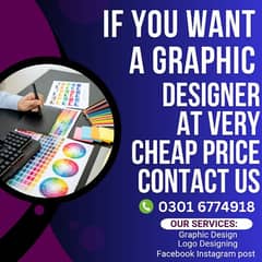Graphic Designing for your brand or business at very cheap Price 0