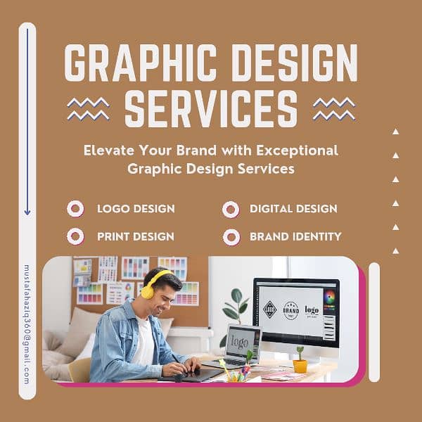 Graphic Designing for your brand or business at very cheap Price 1