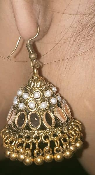 Earrings / Jhomka Matelic Fashioble jewelries 6