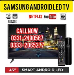 SUPER SALE 42 INCHES SMART LED TV IPS A+ SCREEN WITH WOOFER SOUND