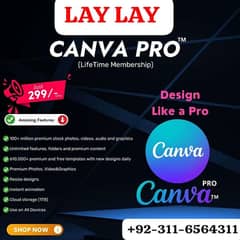 Canva Pro  WhatsApp +92-311-6564-311