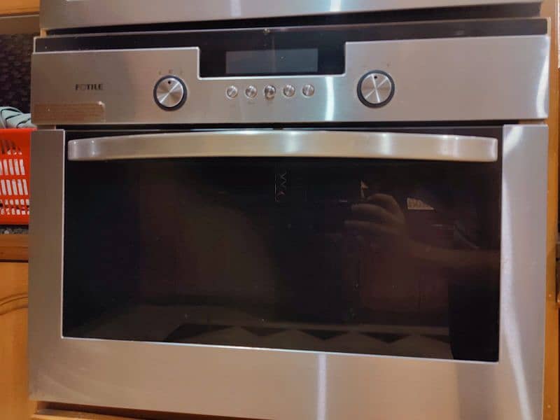 built-in electric steam oven 2