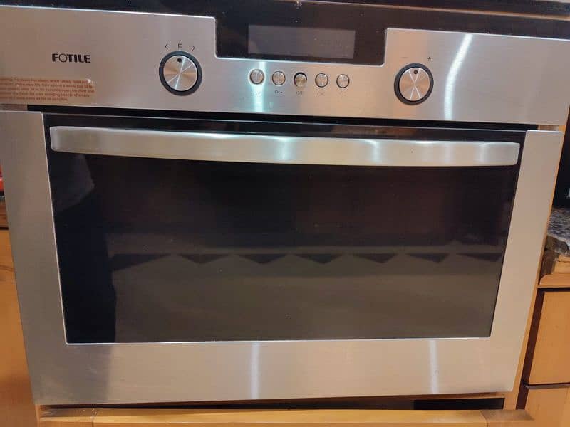 built-in electric steam oven 3