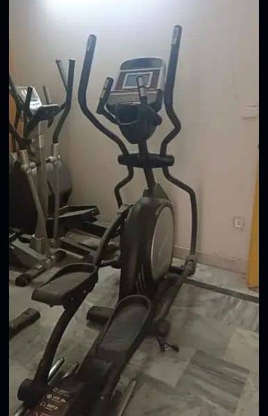 magnetic upright exercise cycle elliptical Cross trainer spin bike 4
