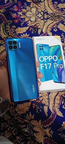 Oppo F17 pro for sale with box and charger original 2