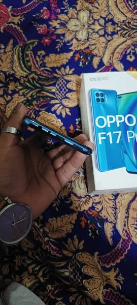 Oppo F17 pro for sale with box and charger original 4