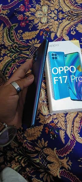 Oppo F17 pro for sale with box and charger original 6