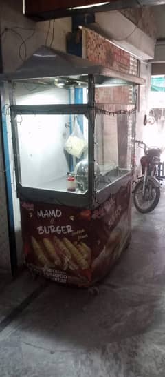 Burger, shawarma counter for sale